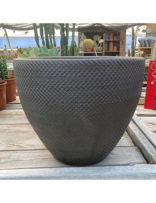 Vase Texture 22 Brun