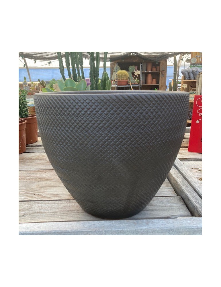 Vase Texture 27 Brun