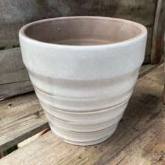 vase vintage blanc d18