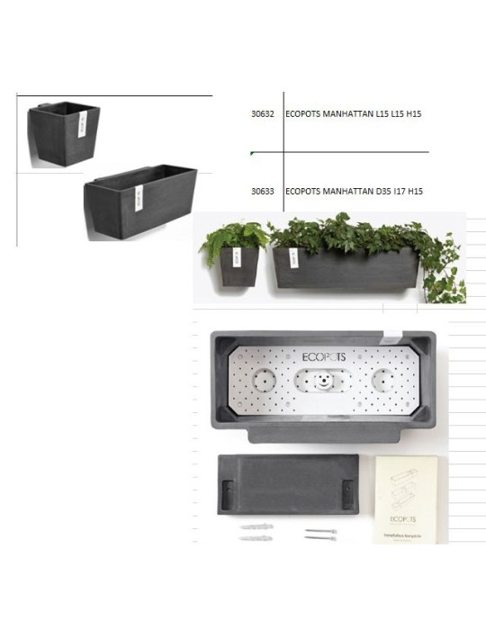 Jardinière maurale Ecopot