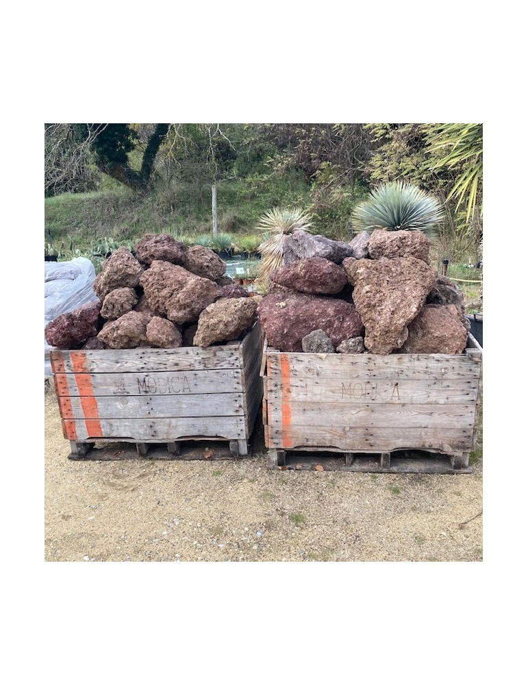 Bloc et rocher de Pouzzolane