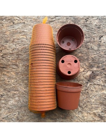 pot plastique de diamètre 6.5 cm (les 25)
