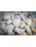 Galets marbre blanc